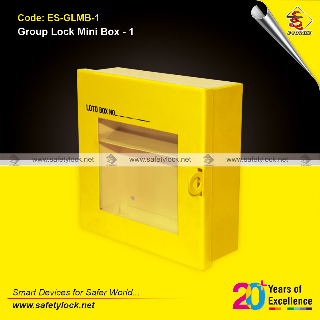group lock mini box clear fascia