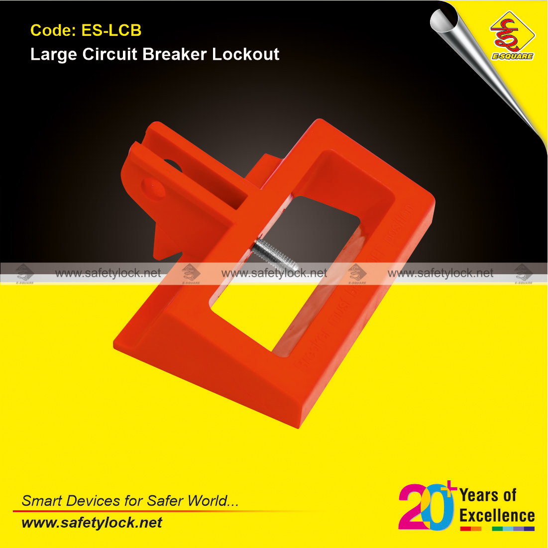 large circuit breaker lockout device