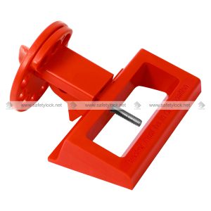 Large Circuit Breaker Lockout Device with Round Handle