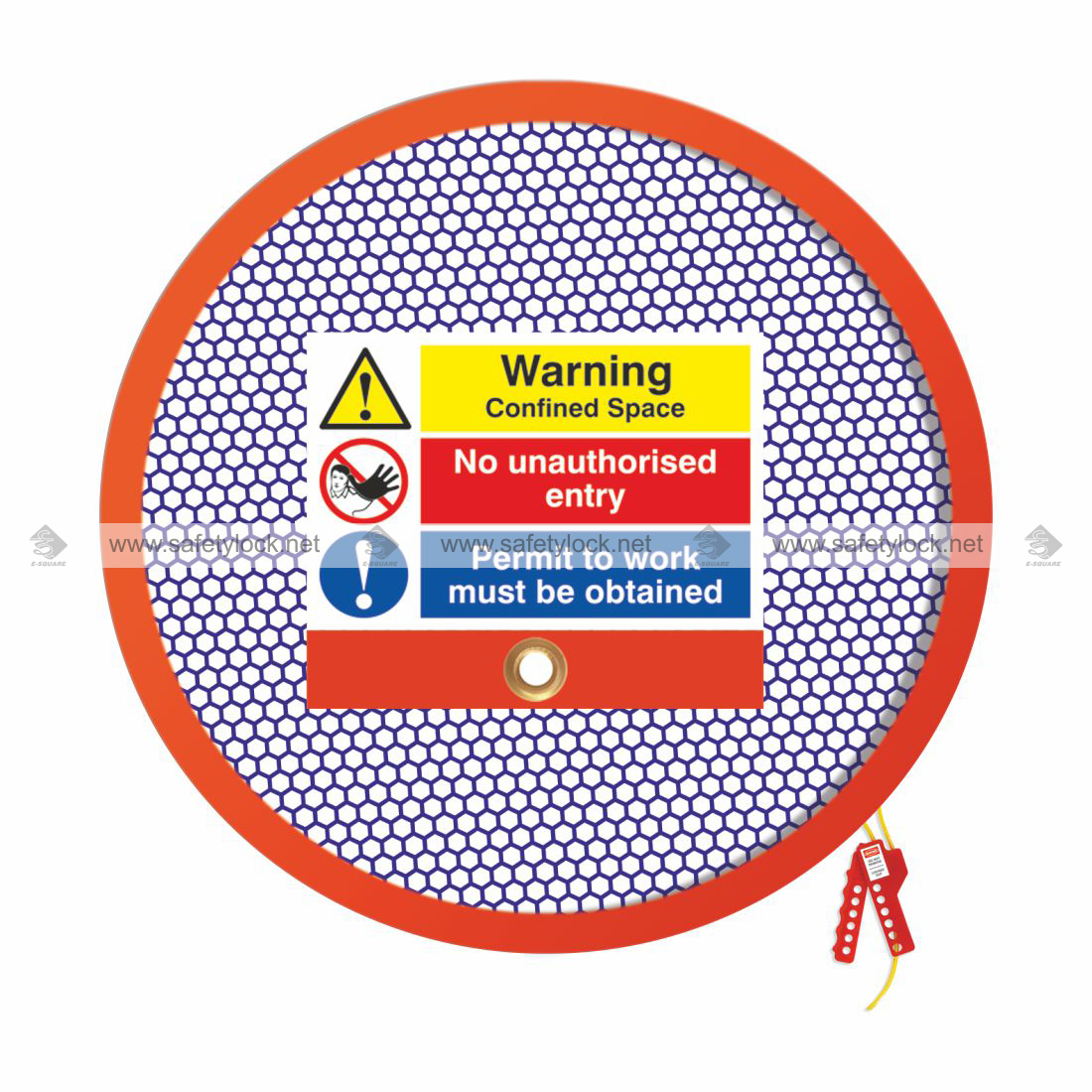 lockable ventilated confined space cover