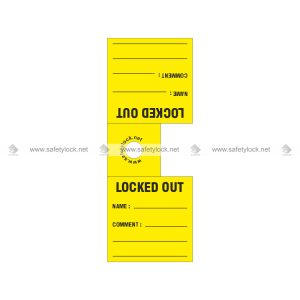 locked out padlock tags