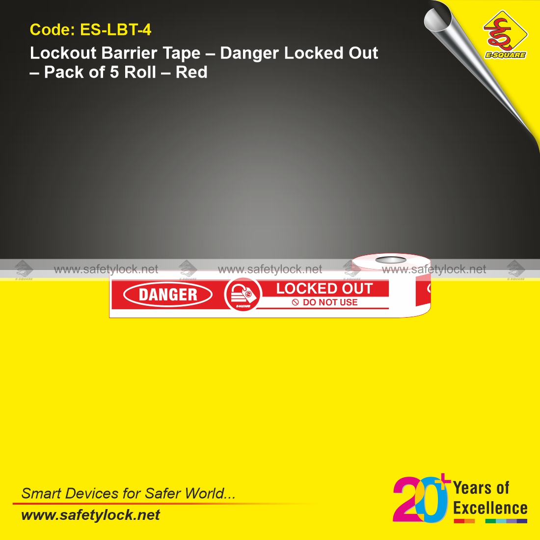 lockout barrier tape