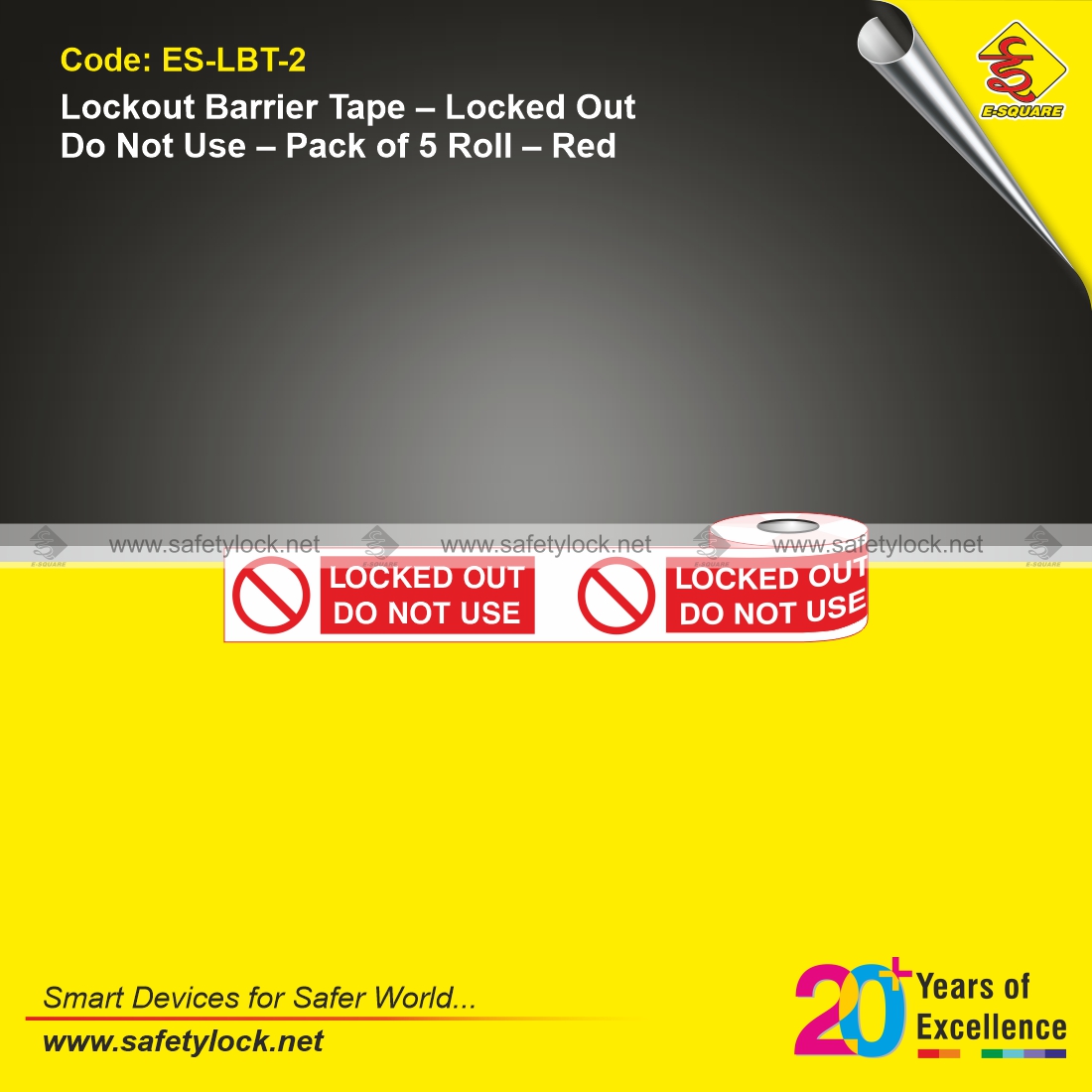 lockout barrier tape for safety