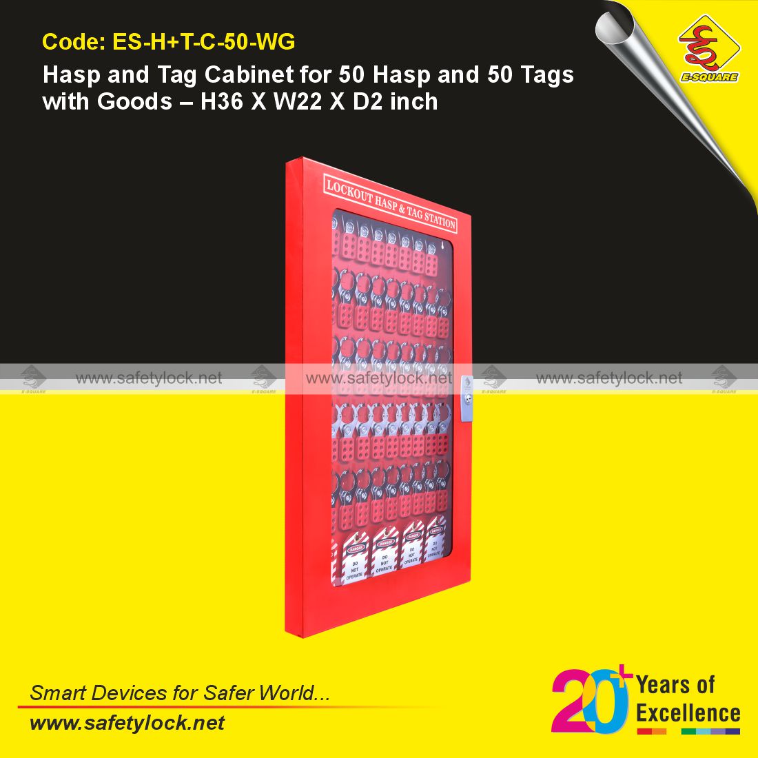 lockout hasp and tag cabinet for 50 hasp and LOTO tags