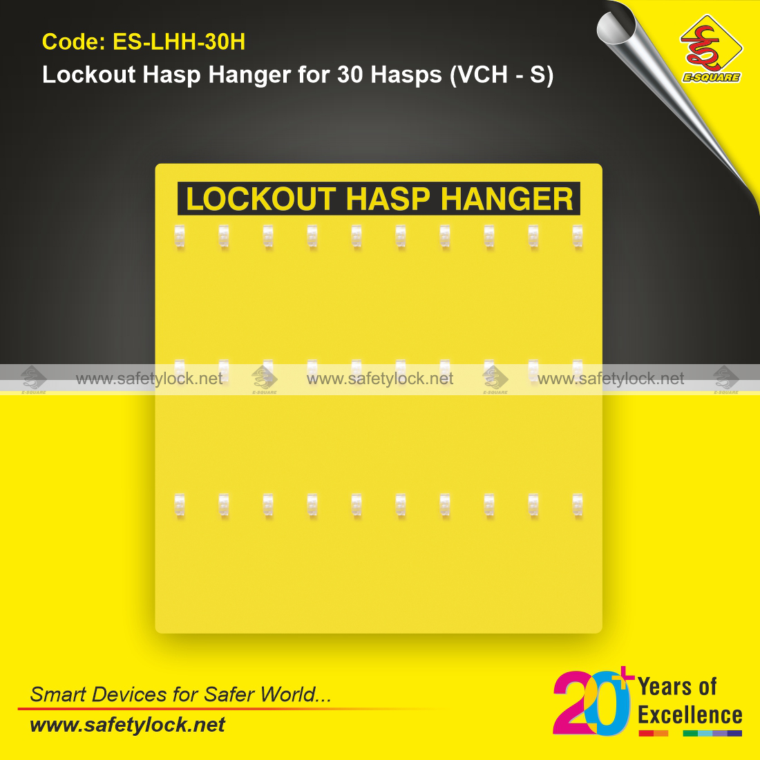 lockout hasp hanger for 30 hasps