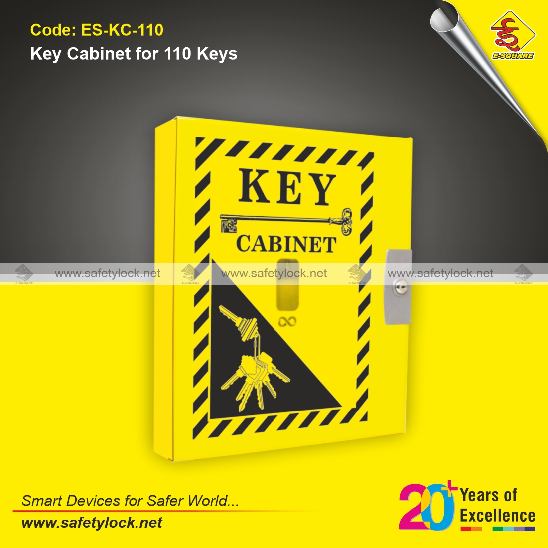 lockout key cabinet for 110 keys