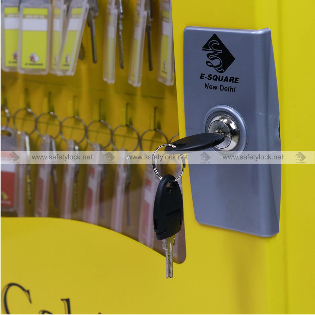lockout key cabinet with clear fascia supplier
