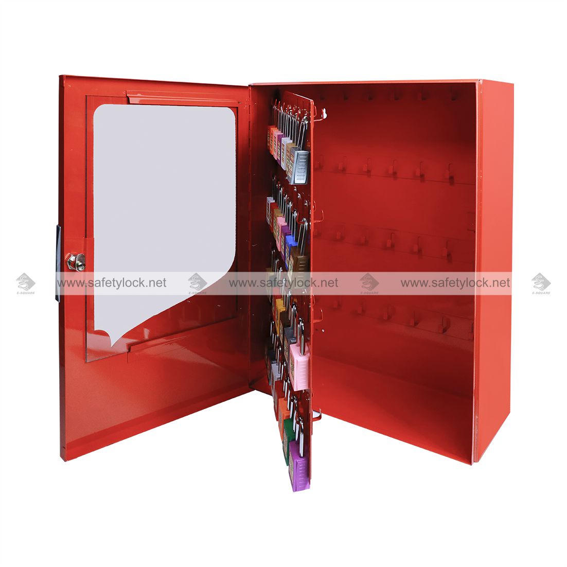 lockout padlock cabinet clear fascia supplier