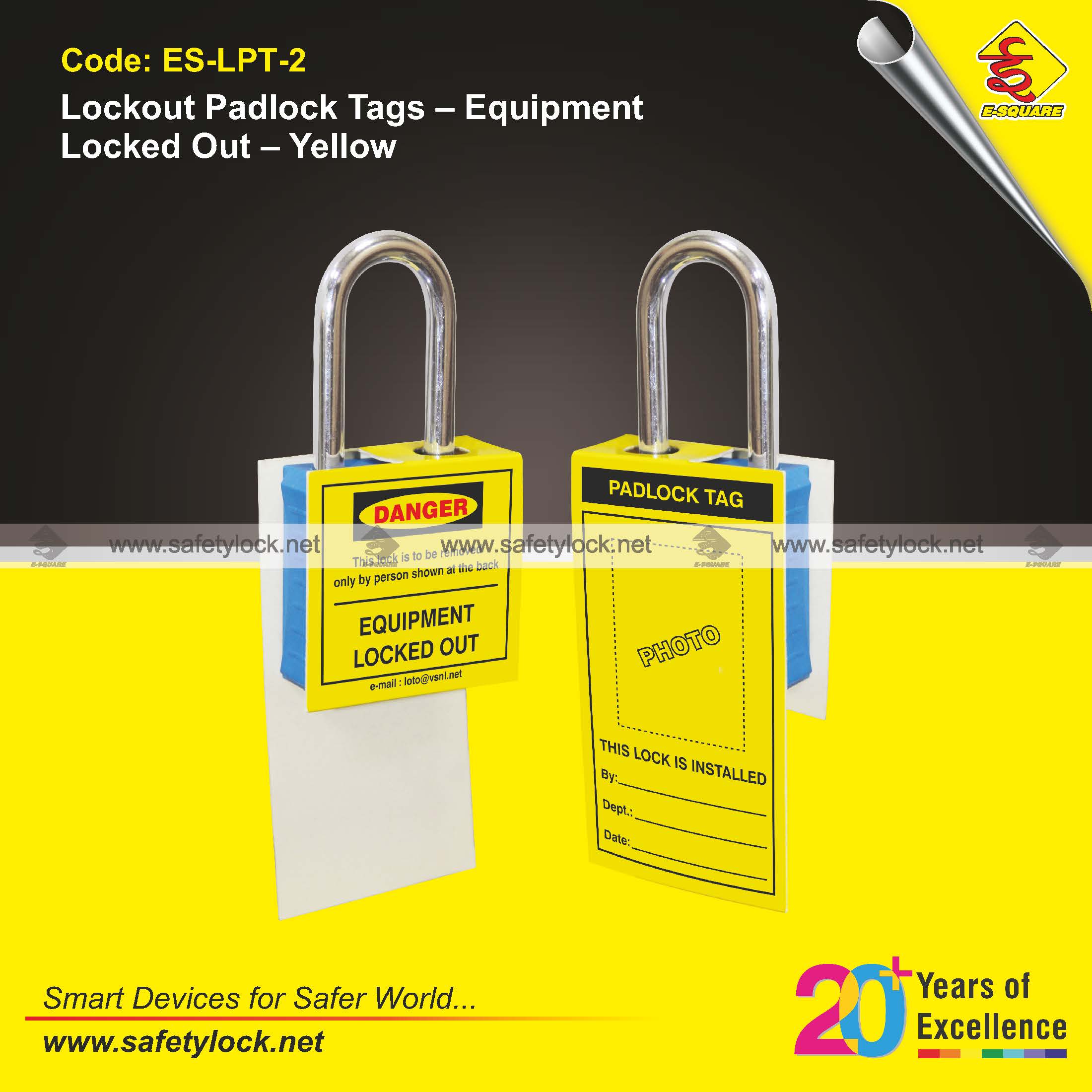 lockout padlock tags for safety