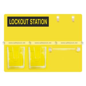 lockout station yellow
