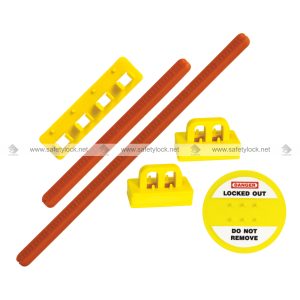 lockout tagout blocking bar lockout kit