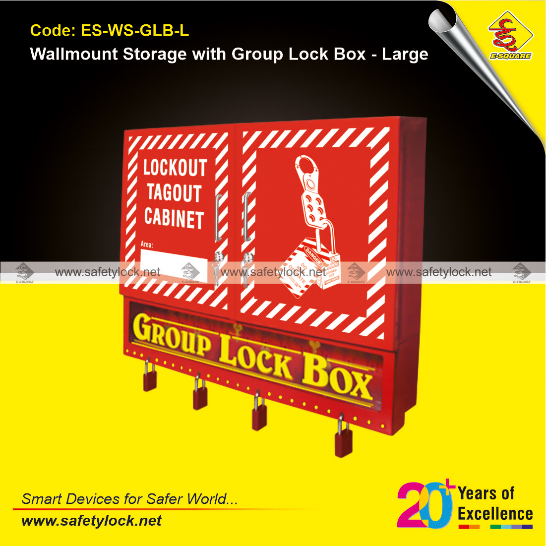 lockout tagout cabinet with group lock box large