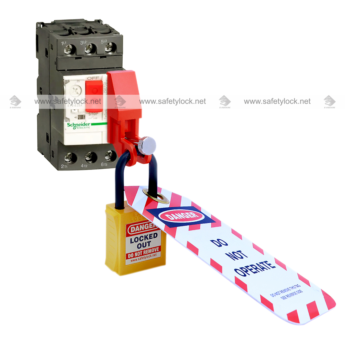 lockout tagout moter protection circuit breakers