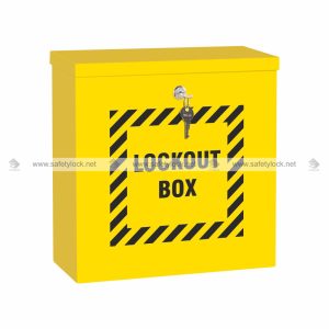 lockout tagout station box top opening