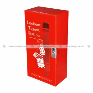 <b>Large Size Lockout Tagout Station</b> - H30 X W15 X D9 inch
