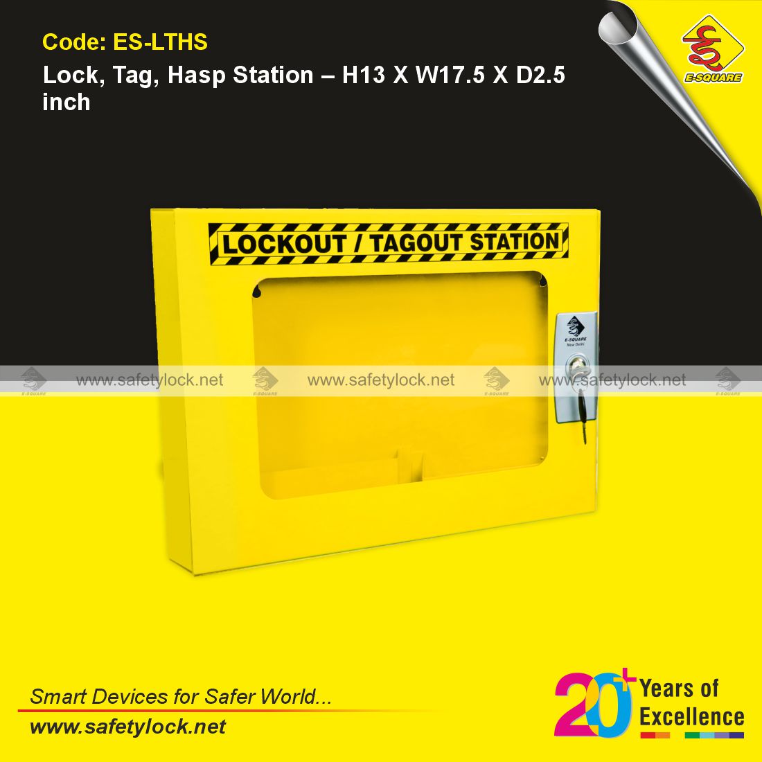 LOTO station for locks tags and hasps