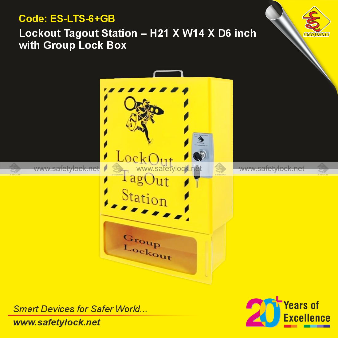 LOTO station with group lock box