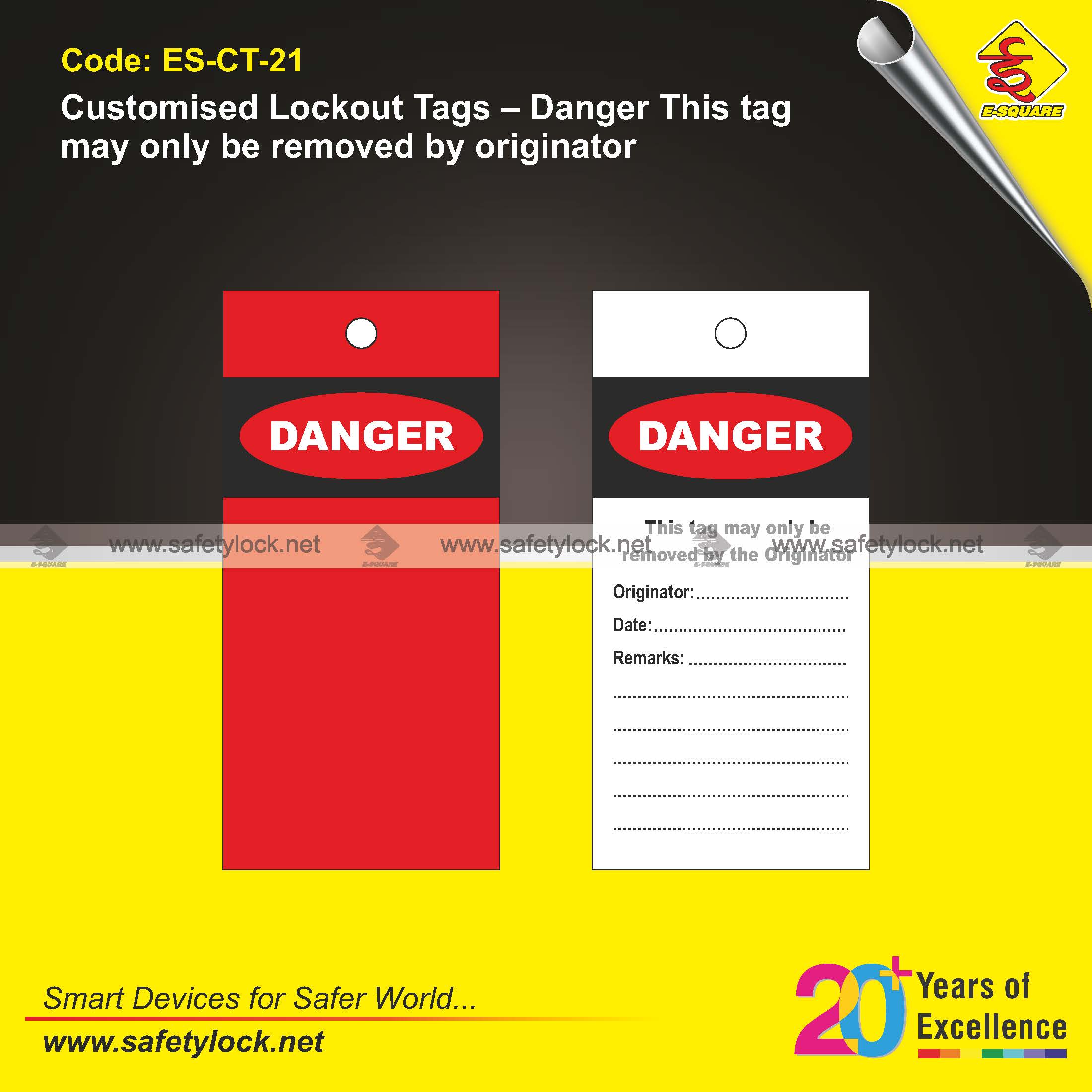 LOTO tags customisation