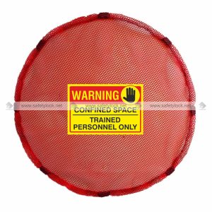 magnetic confined space lockout cover for confined space