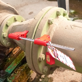 Metallic Blind Flange Lockout