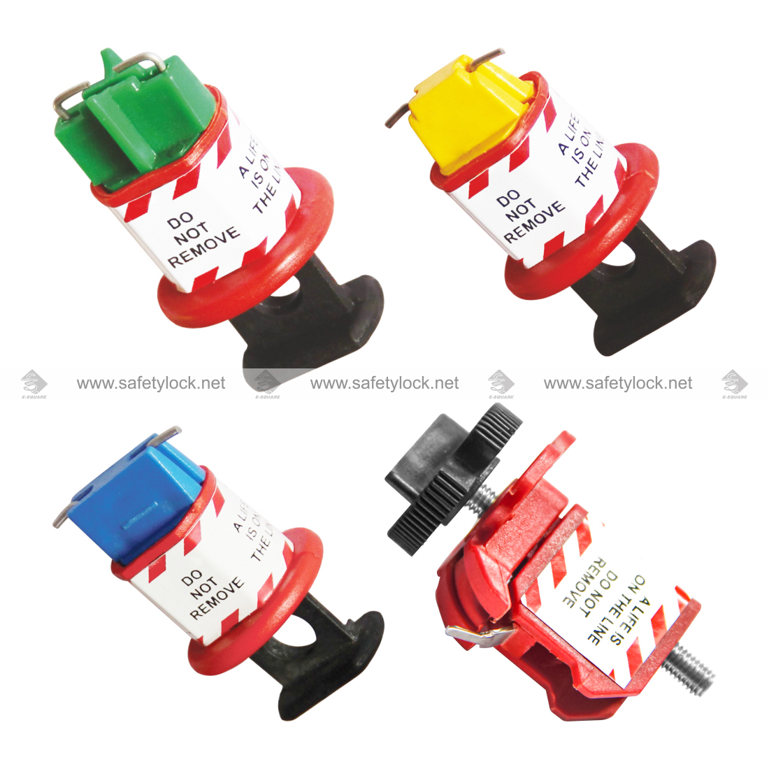 MCBL Combo - 4 Lockout tagout devices combo