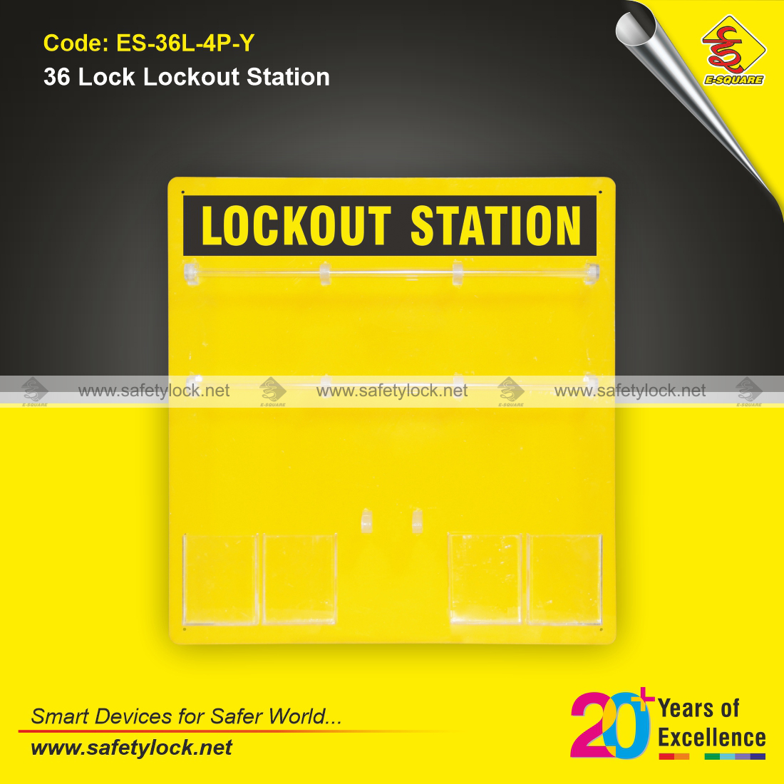 open lockout station for locks and tags