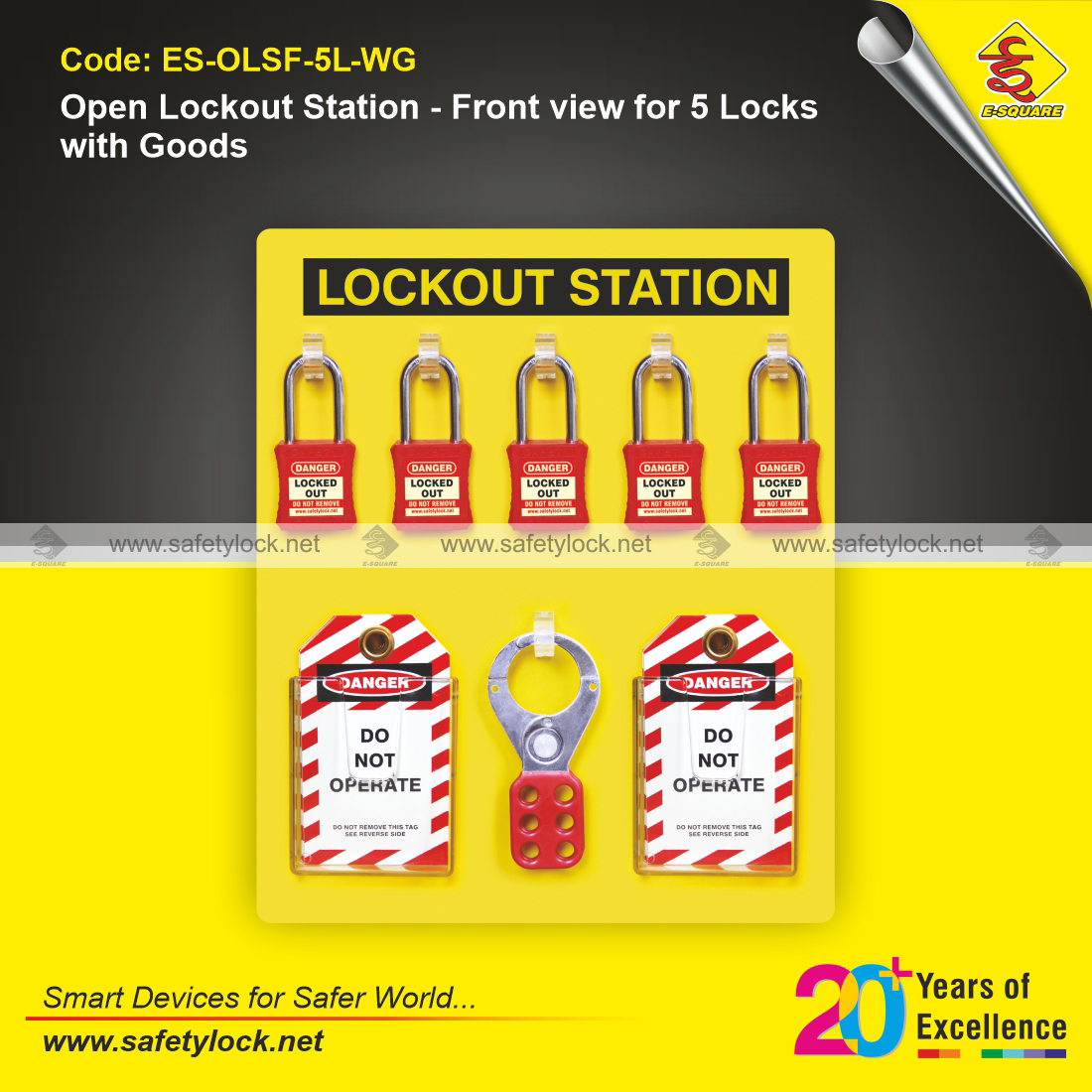 open lockout station front view