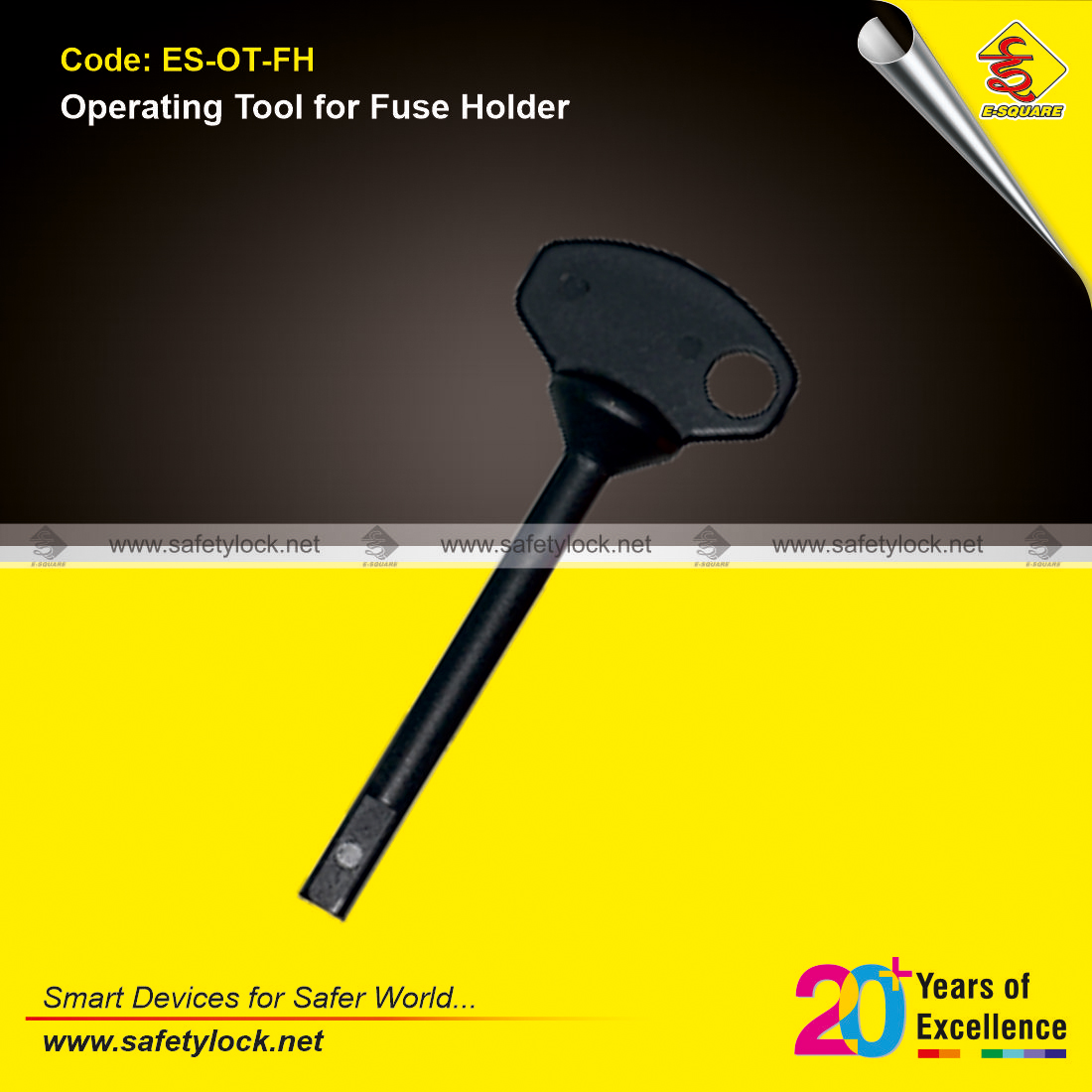 operating tool for fuse holder