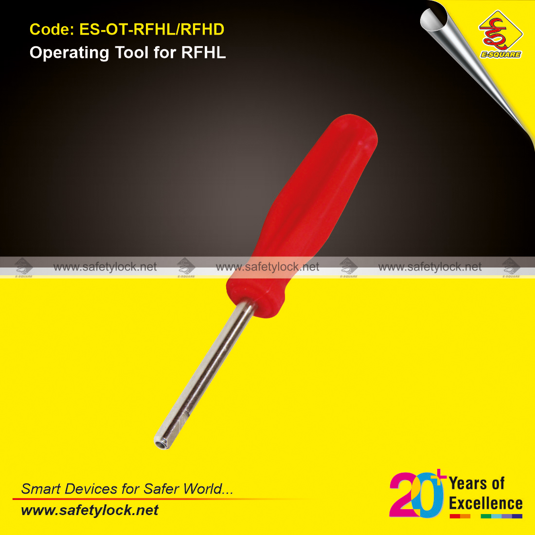 operating tool for round fuse holder lockout