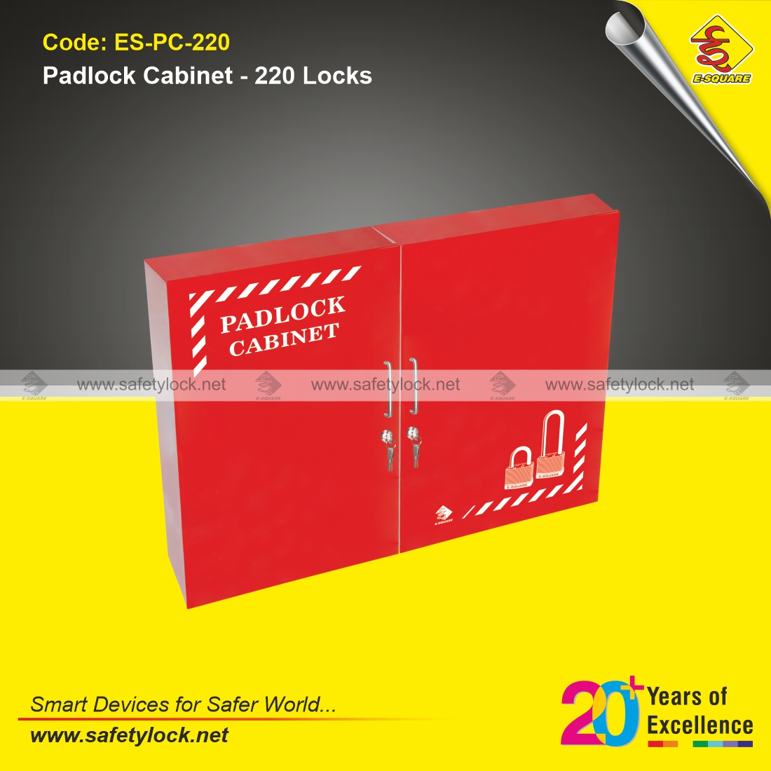 padlock cabinet for 220 locks
