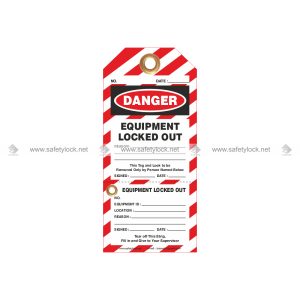 perforated lockout safety tags