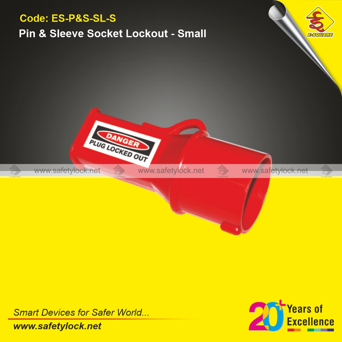 pin and sleeve socket lockout small