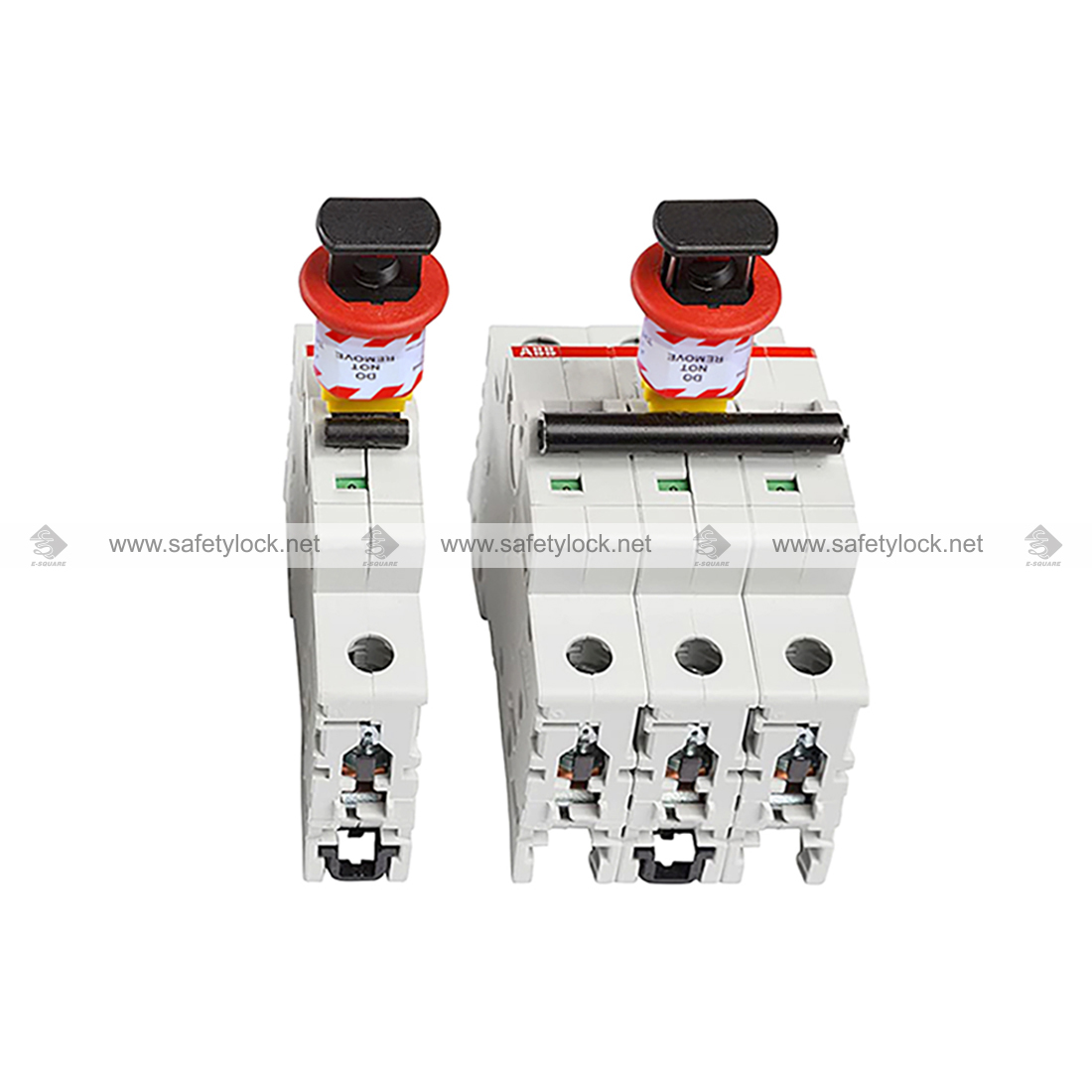 pin out ABB motor protection lockout tagout