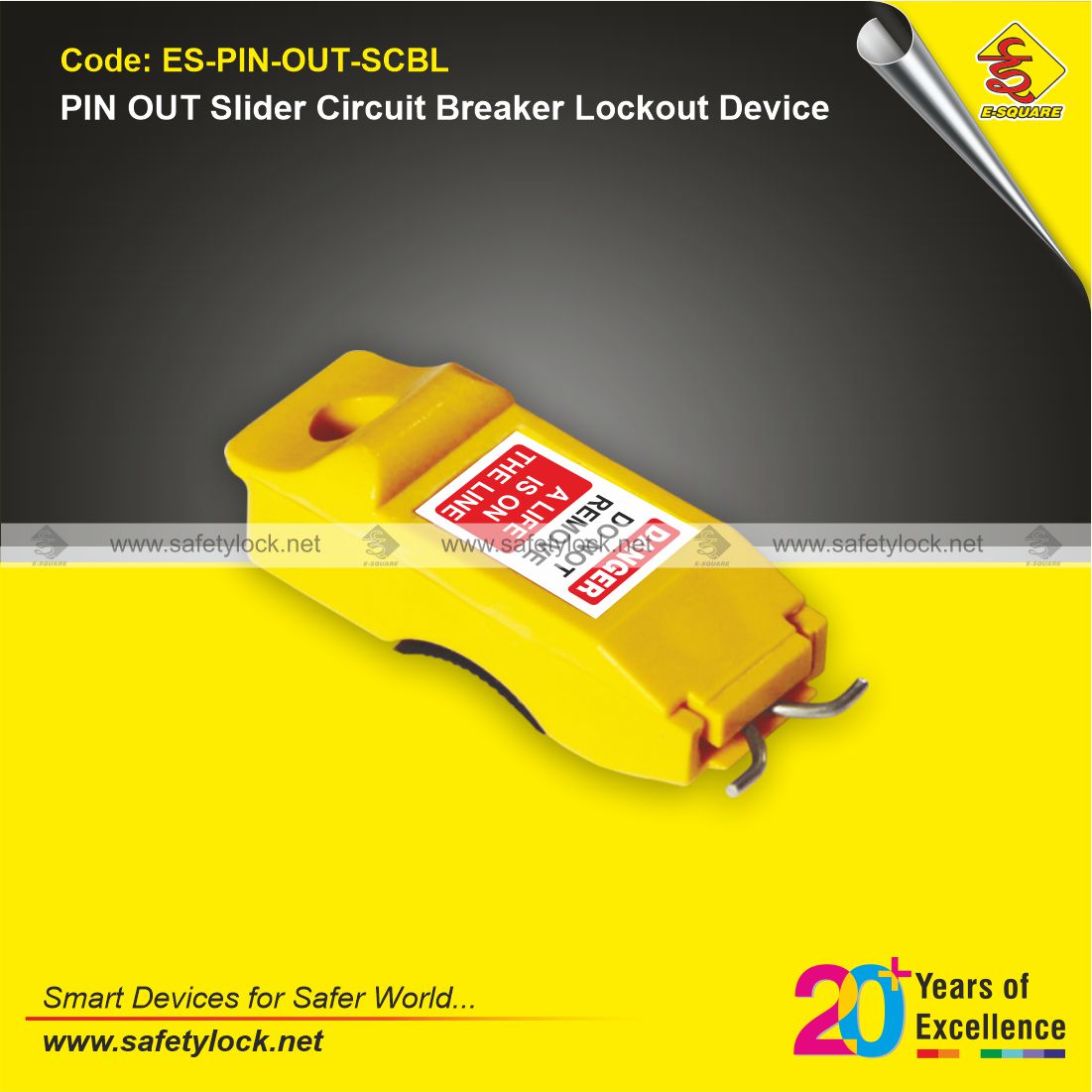 pin out slider circuit breaker lockout