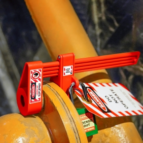 PVC Blind Flange Lockout