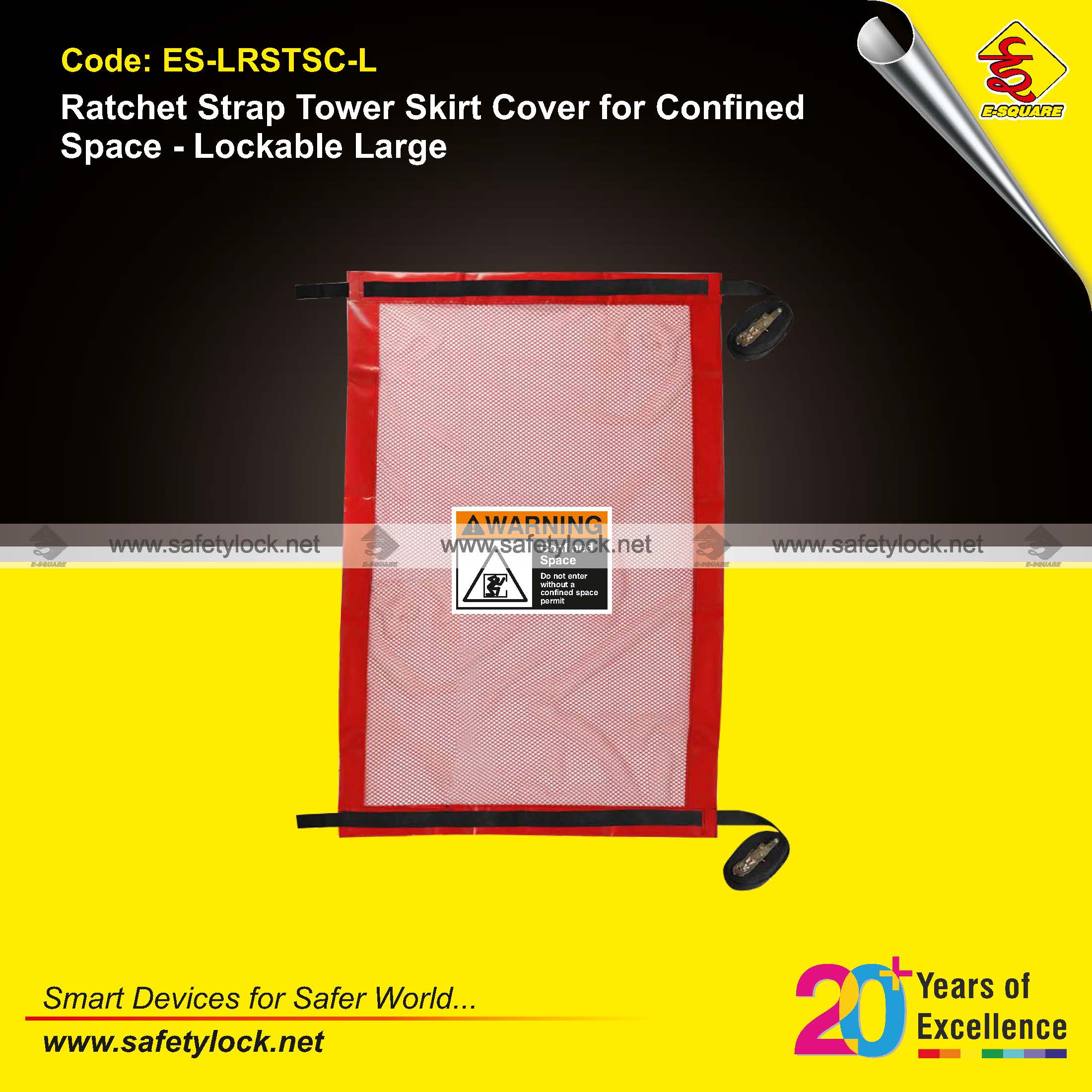 ratchet straps for tower skirt cover