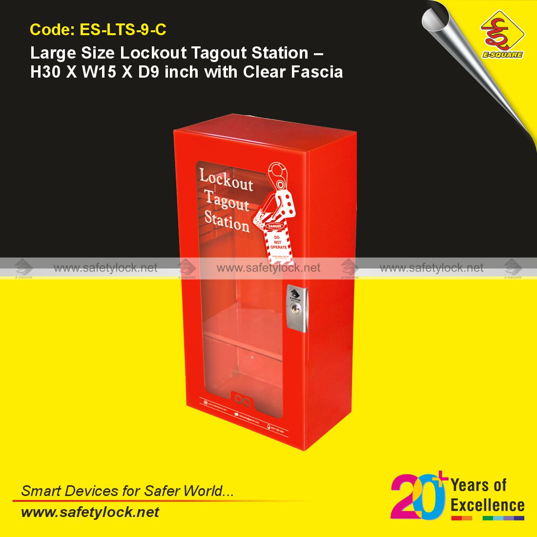 red color LOTO station supplier