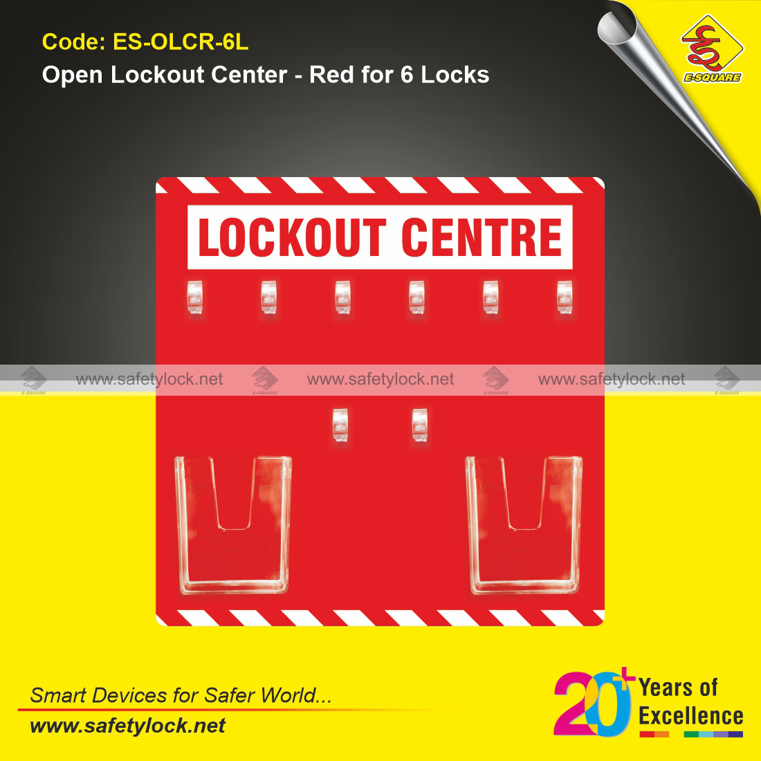 red color open lockout center