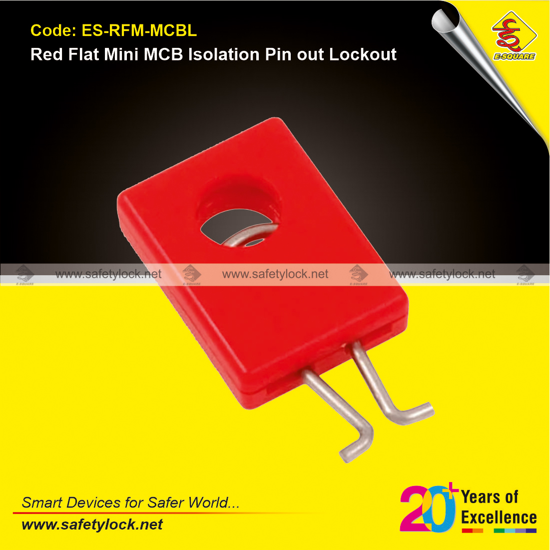 red flat mini MCB pin out lockout
