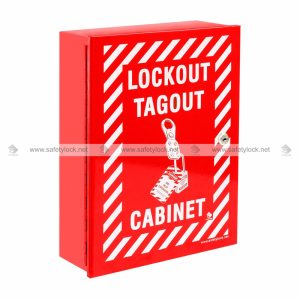 red LOTO cabinet manufacturer