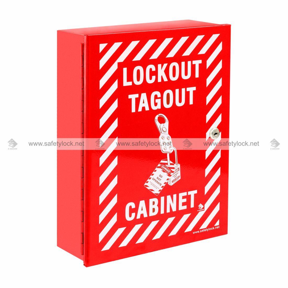 red LOTO cabinet manufacturer