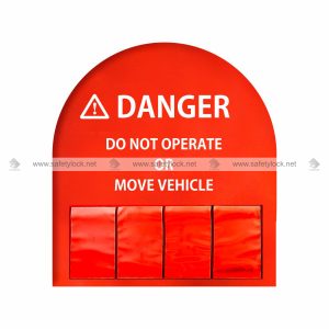 temporary steering wheel lockout cover with 4 pockets