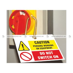 reinforced caution lcokout tags