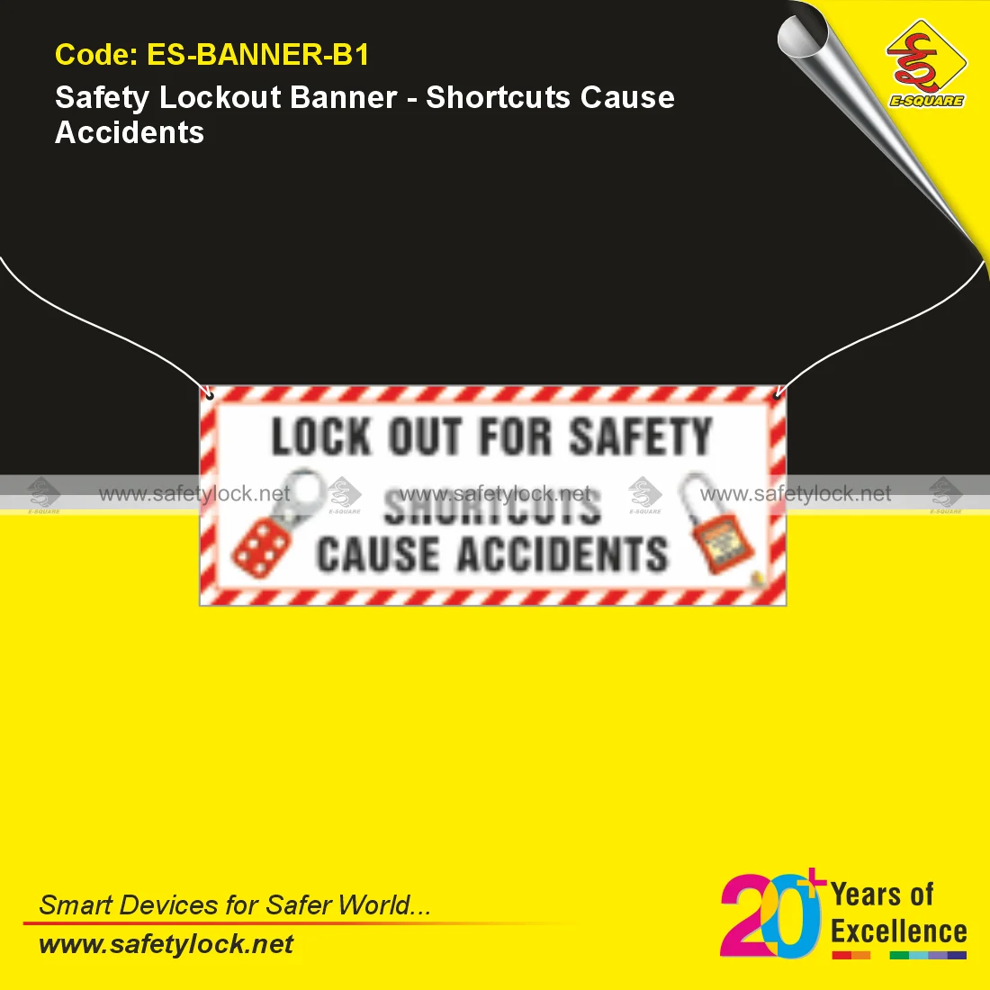 safety lockout banner manufacturer