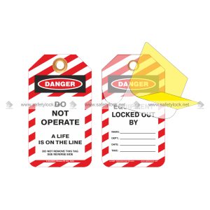 self laminating tags