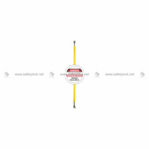 skirt barrier pole type for confined space lockout