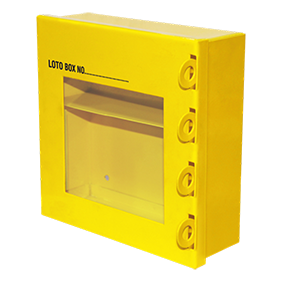 Small Group Lock Box with Padlock Eyes