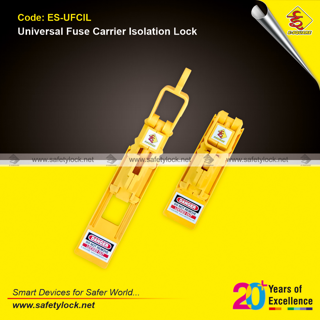 universal fuse carrier isolation lockout device