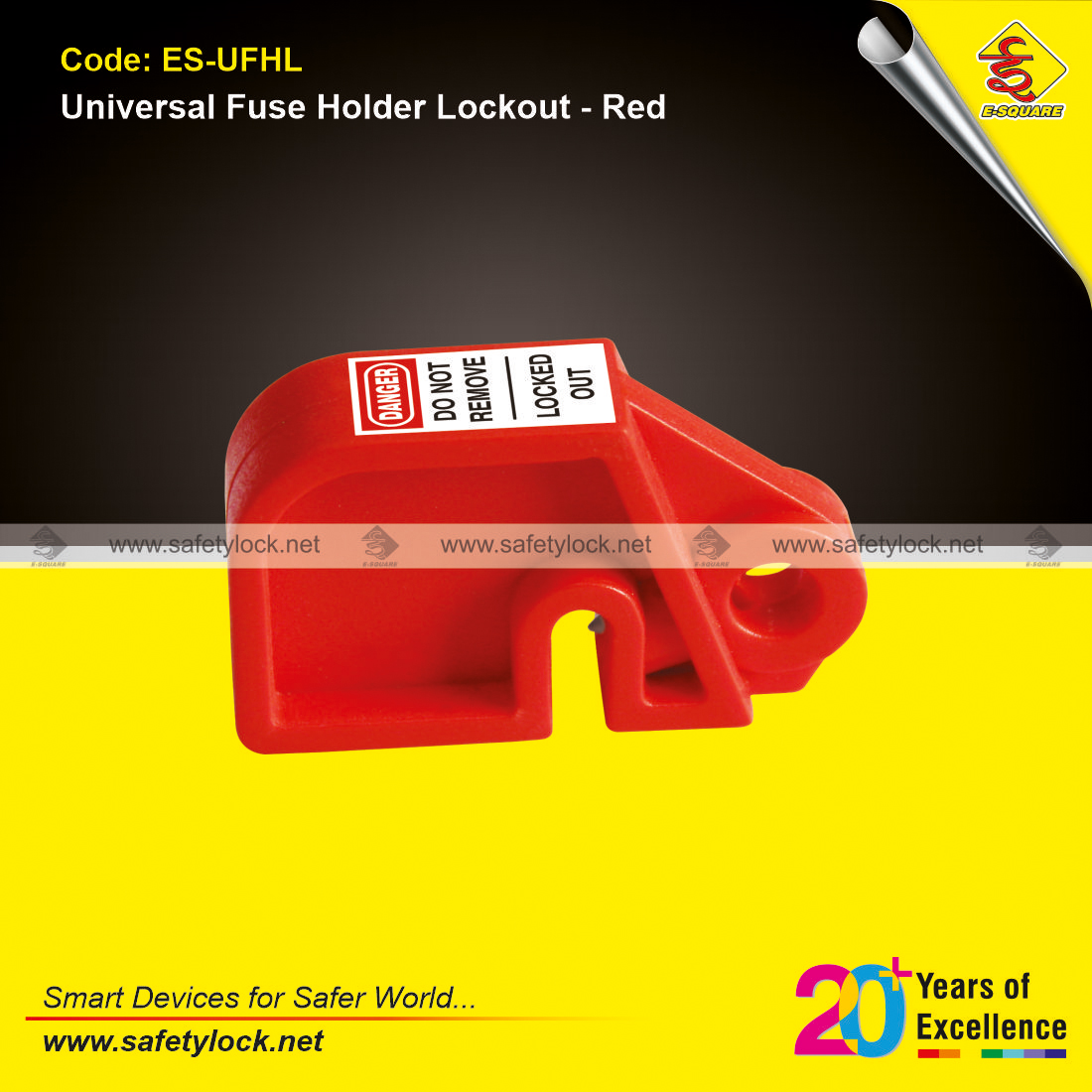 universal fuse holder lockout tagout device