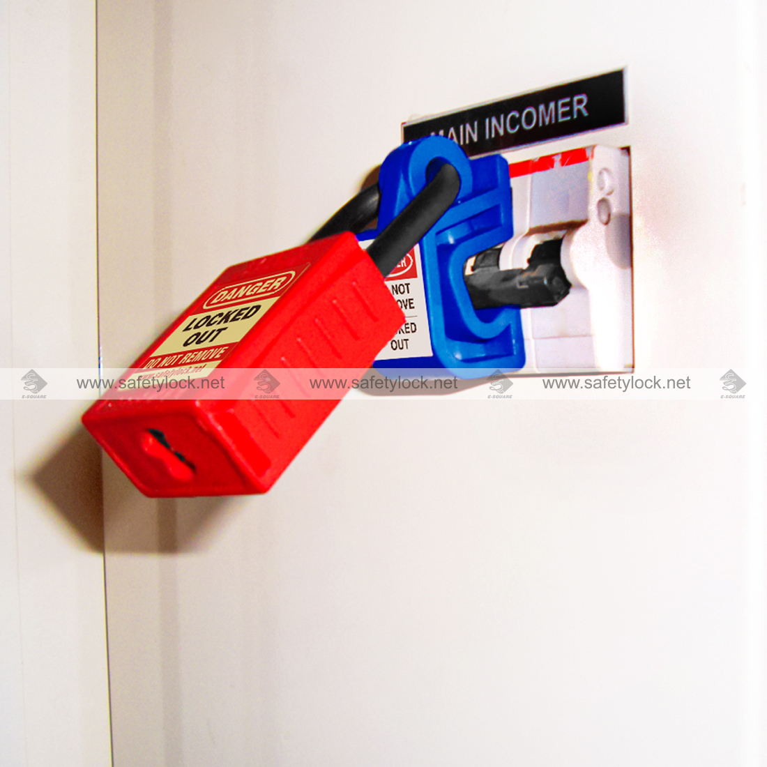 universal MCB lockout device blue